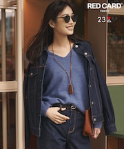 【滝沢眞規子さん着用/RED CARD TOKYO×23区】オーバーサイズ デニム ジャケット