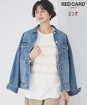 【滝沢眞規子さん着用/RED CARD TOKYO×23区】オーバーサイズ デニム ジャケット