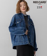 【滝沢眞規子さん着用/RED CARD TOKYO×23区】オーバーサイズ デニム ジャケット