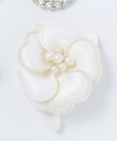 パールトリミング コサージュ