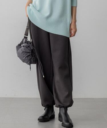 【洗える】コットンエアーダンボール 2WAY カーヴィー パンツ