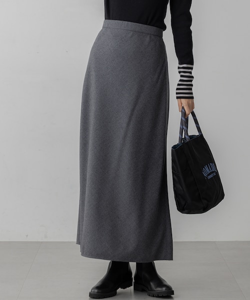 洗える】ハイカウントフラノ フレア スカート｜ニジュウサンクの通販