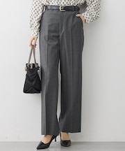 【セットアップ着用】ファインネスウール ワイド パンツ