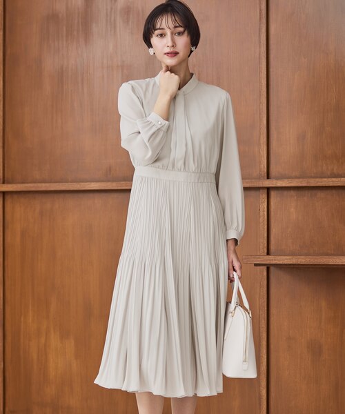 洗える】クリスタルアムンゼン ウエスト切り替え ワンピース｜ニジュウ