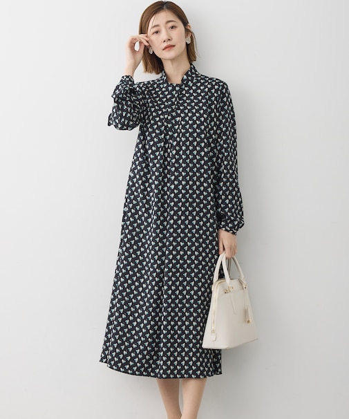 モダンアートプリント ワンピース