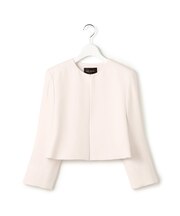 【APPLAUDIR】クリアジョーゼット コンパクトタックジャケット