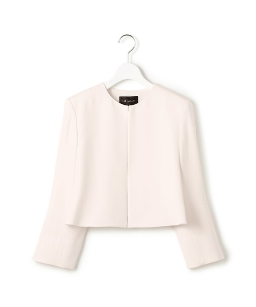 【APPLAUDIR】クリアジョーゼット コンパクトタックジャケット