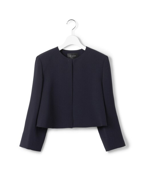 【APPLAUDIR】クリアジョーゼット コンパクトタックジャケット