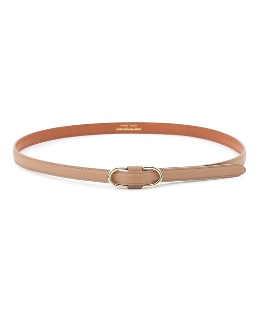 オーバルバックル ベルト