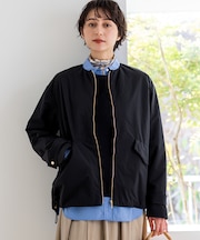 ライトパディング ノーカラー アウター