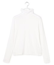 シアーフライス レイヤード タートル カットソー