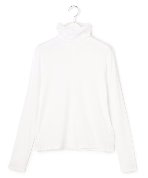 シアーフライス レイヤード タートル カットソー