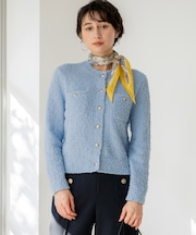 ファンシーツィーディー ポケットデザイン カーディガン