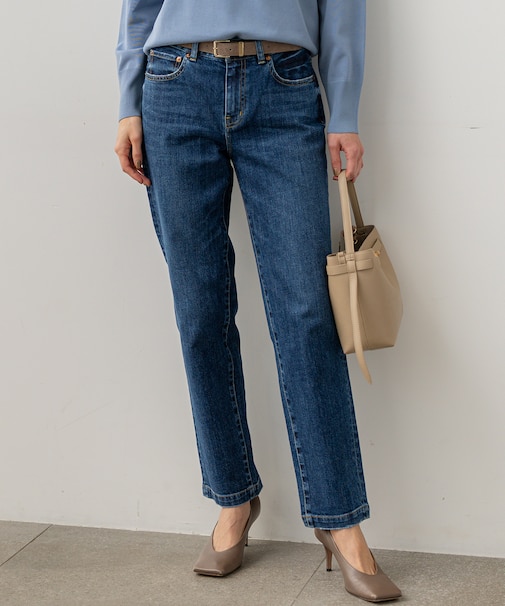 23区DENIM ストレートフィット デニムパンツ
