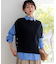 コットンギマ ニットベスト