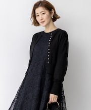 【APPLAUDIR】コンパクト ラメカーディガン