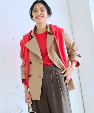 エアータンブラー TCギャバジン ハーフ コート