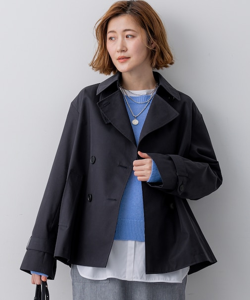 エアータンブラー TCギャバジン ハーフ コート