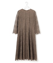 【APPLAUDIR】Brocheリボンブーケレース ドレス