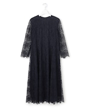 【APPLAUDIR】Brocheリボンブーケレース ドレス