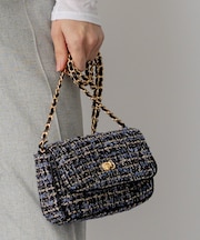 【VERY掲載】GIOLICA ツイードミニ ショルダーバッグ