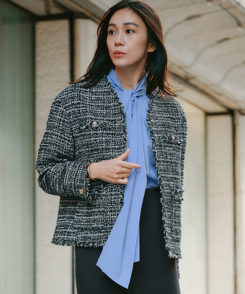 GIOLICAツイード ジャケット