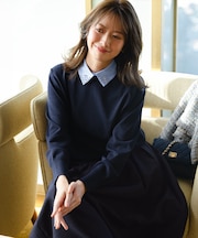 【WEB&一部店舗限定】ビジューデザイン 2WAY ニット