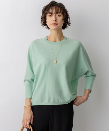 ネオコンフォートストレッチ ドルマン ニット