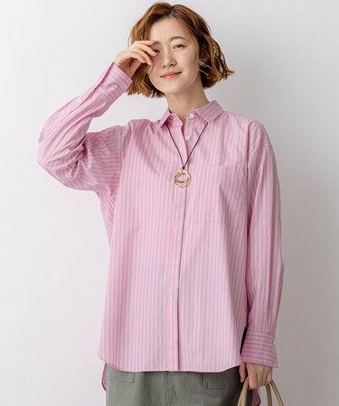 CANCLINI シャーティング ルーズフィットシャツ