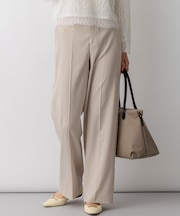 アイアスマットストレッチ ワイド パンツ