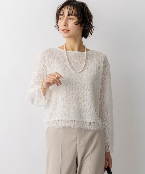 ラッセルレース 2WAY ニット