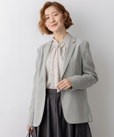 アイアスマットストレッチ テーラードジャケット