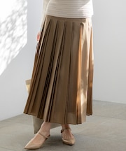 グロッシープリーツ ロングスカート