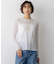 【見上愛さん着用】シアーフライス レイヤード ロンTEE