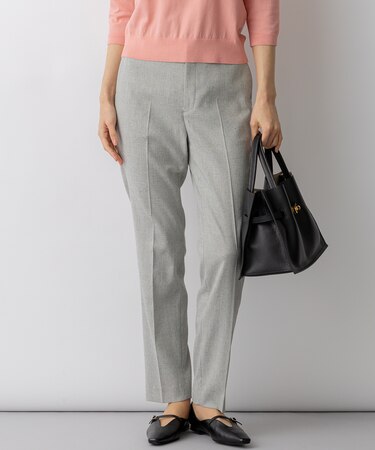 アイアスマットストレッチ テーパード パンツ