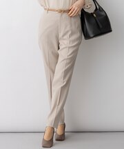 アイアスマットストレッチ テーパード パンツ