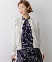 プレミアムビオコットン ポケット カーディガン