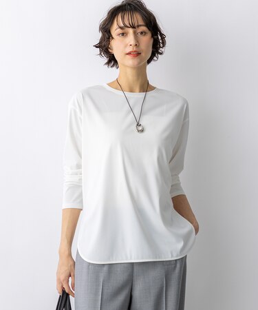 ジョーゼットトリコット TEEブラウス