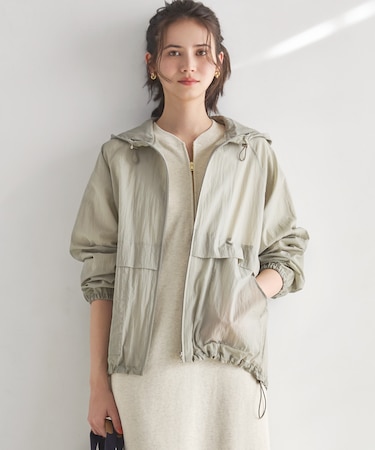 【SLOW/一部店舗限定】ナイロン パーカー ブルゾン