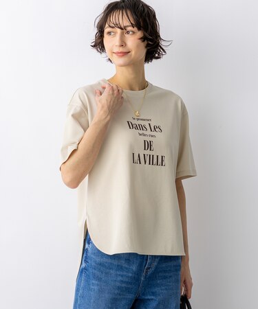 シャツテール ロゴTEE