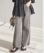 【SLOW/一部店舗限定】ワイドシルエット デニム パンツ