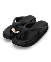 レザータッチトング サンダル