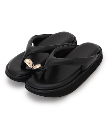 レザータッチトング サンダル