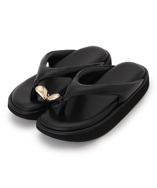 レザータッチトング サンダル