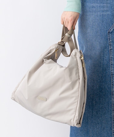 ドローストリング ショルダーバッグ(L)