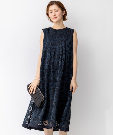 【APPLAUDIR】シャドウフラワーオパール ドレス