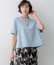 スビンギザコットン フレア Tシャツ