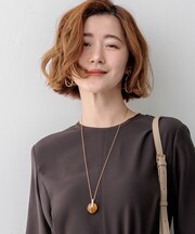 【見上愛さん着用】ストーン ワントップ ネックレス