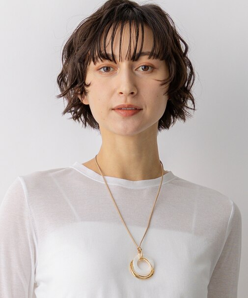 リングシェル ネックレス