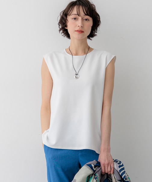 ジョーゼットフレンチスリーブ カットソー